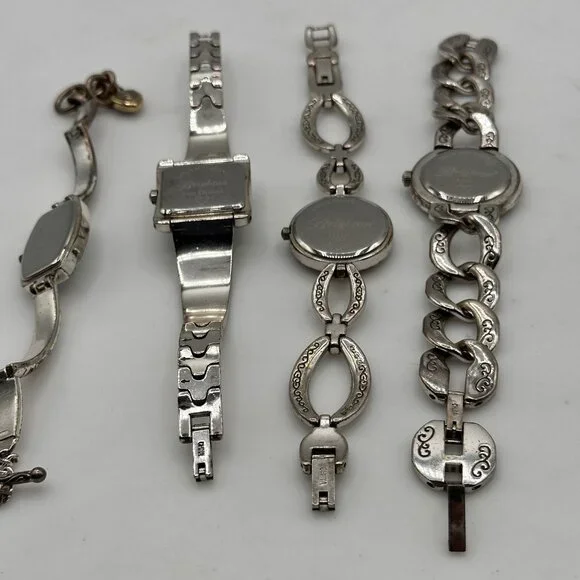 Brighton Watch Lot 4 San Dimas Linx Alta Venezia Silver Gold Plated Part Repair - Picture 7 of 16